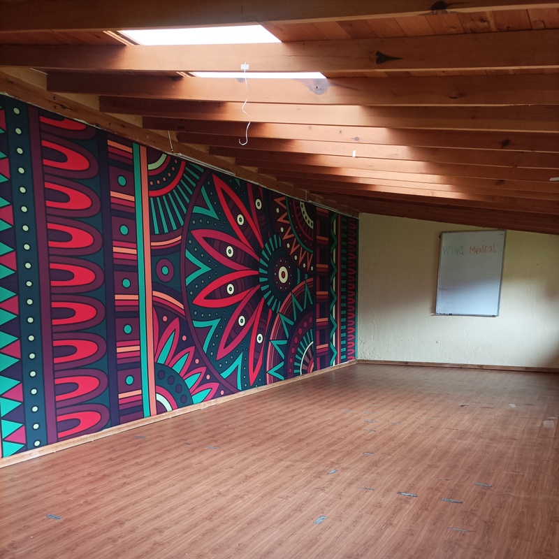 Salón Mandála. Ideal para realizar sesiones o reuniones.